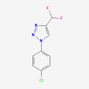 1-(4-Chlorophenyl)-4-(difluoromethyl)triazole