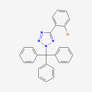 5-(2-Bromo-phenyl)-2-trityl-2H-tetrazole