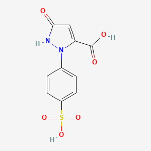 5-Oxo-2-(4-sulfophenyl)-2,5-dihydro-1H-pyrazole-3-carboxylic acid