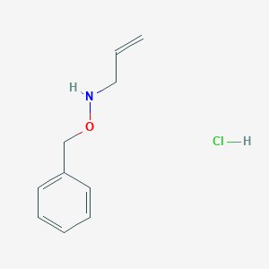 N-phenylmethoxyprop-2-en-1-amine;hydrochloride