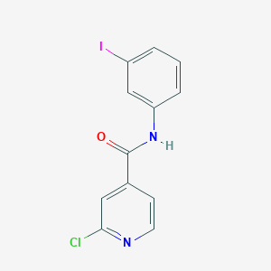 2-Chloro-N-(3-iodophenyl)pyridine-4-carboxamide