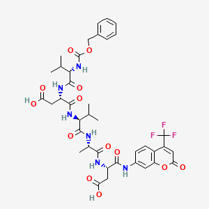 molecular formula C39H45F3N6O13 B1516873 Z-Val-Asp-Val-Ala-Asp-AFC CAS No. 219138-08-6