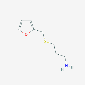 molecular formula C8H13NOS B1516880 3-[(2-Furylmethyl)thio]-1-propanamine CAS No. 1060817-77-7