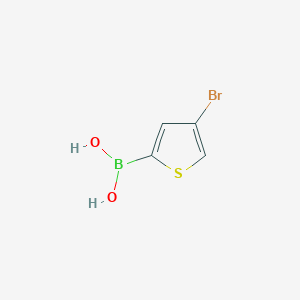molecular formula C4H4BBrO2S B151689 (4-Bromothiophen-2-yl)boronic acid CAS No. 499769-92-5