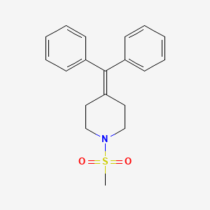 Piperidine, 4-(diphenylmethylene)-1-(methylsulfonyl)-