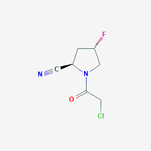 (2R,4S)-1-(Chloroacetyl)-4-fluoropyrrolidine-2-carbonitrile