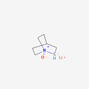 Lithium 1-oxo-1lambda~5~-azabicyclo[2.2.2]octan-2-ide