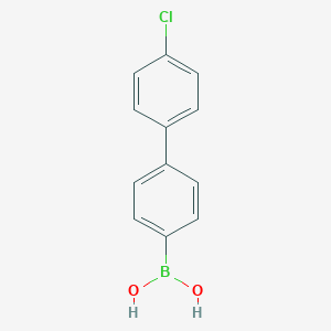 molecular formula C12H10BClO2 B151694 4'-氯-4-联苯硼酸 CAS No. 364044-44-0