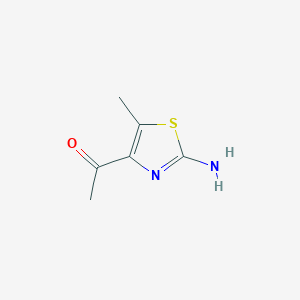 molecular formula C6H8N2OS B1516940 1-(2-Amino-5-methylthiazol-4-yl)ethanone CAS No. 40353-62-6