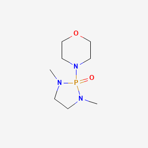 Morpholine, 4-(1,3-dimethyl-2-oxido-1,3,2-diazaphospholidin-2-yl)-