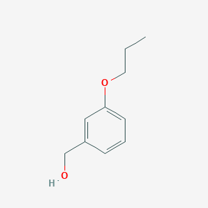 molecular formula C10H14O2 B1516964 (3-丙氧苯基)甲醇 CAS No. 67698-62-8