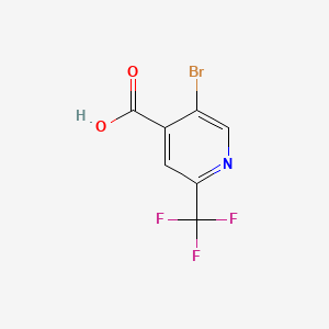 5-Bromo-2-(trifluoromethyl)pyridine-4-carboxylic acid