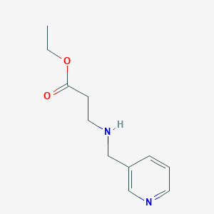 Ethyl 3-[(3-pyridinylmethyl)amino]propanoate