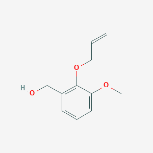 (2-(Allyloxy)-3-methoxyphenyl)methanol