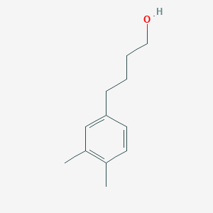 molecular formula C12H18O B1517006 4-(3,4-Dimethylphenyl)butan-1-ol CAS No. 1082435-12-8