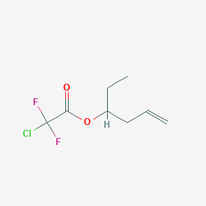 Hex-5-en-3-yl chloro(difluoro)acetate