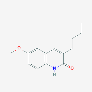 3-Butyl-6-methoxyquinolin-2(1H)-one