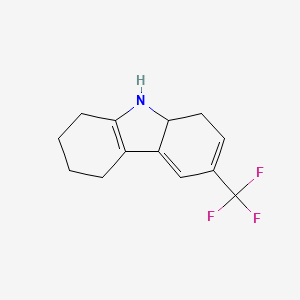 6-(Trifluoromethyl)-2,3,4,8,8A,9-hexahydro-1H-carbazole