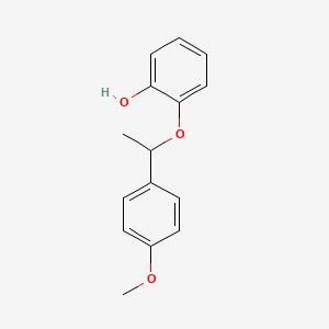 2-[1-(4-Methoxyphenyl)ethoxy]phenol