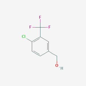 B151707 4-Chloro-3-(trifluoromethyl)benzyl alcohol CAS No. 65735-71-9