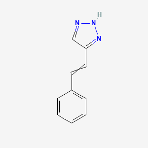 4-(2-Phenylethenyl)-2H-1,2,3-triazole