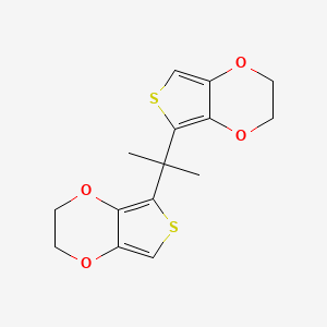 5,5'-(Propane-2,2-diyl)bis(2,3-dihydrothieno[3,4-b][1,4]dioxine)