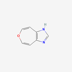 molecular formula C7H6N2O B15170833 1h-Oxepino[4,5-d]imidazole CAS No. 873917-84-1