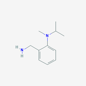 molecular formula C11H18N2 B1517094 2-(氨基甲基)-N-甲基-N-(丙烷-2-基)苯胺 CAS No. 1020969-82-7