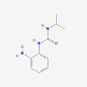 molecular formula C10H15N3O B1517098 1-(2-氨基苯基)-3-(丙烷-2-基)脲 CAS No. 224951-88-6