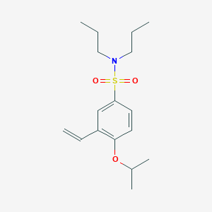 3-Ethenyl-4-[(propan-2-yl)oxy]-N,N-dipropylbenzene-1-sulfonamide