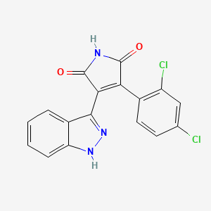 3-(2,4-Dichlorophenyl)-4-(1H-indazol-3-yl)-1H-pyrrole-2,5-dione