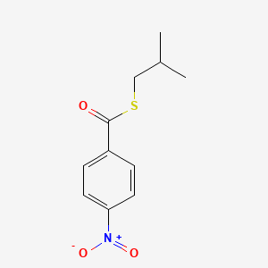 S-(2-Methylpropyl) 4-nitrobenzene-1-carbothioate