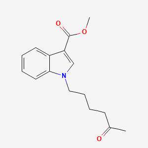 Methyl 1-(5-oxohexyl)-1H-indole-3-carboxylate