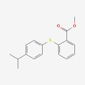 Methyl 2-{[4-(propan-2-yl)phenyl]sulfanyl}benzoate