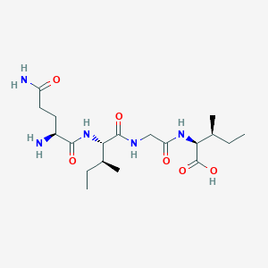 L-Glutaminyl-L-isoleucylglycyl-L-isoleucine