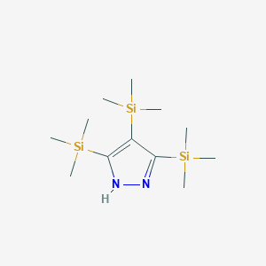 3,4,5-Tris(trimethylsilyl)-1H-pyrazole