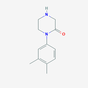 1-(3,4-Dimethyl-phenyl)-piperazin-2-one