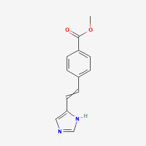 methyl 4-[2-(1H-imidazol-5-yl)ethenyl]benzoate