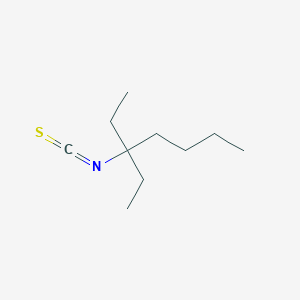 3-Ethyl-3-isothiocyanatoheptane