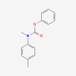 Phenyl methyl(4-methylphenyl)carbamate