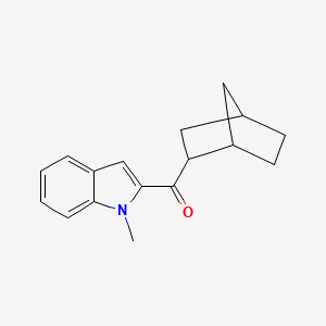 (Bicyclo[2.2.1]heptan-2-yl)(1-methyl-1H-indol-2-yl)methanone