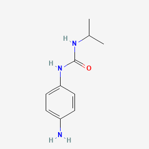 B1517176 1-(4-Aminophenyl)-3-(propan-2-yl)urea CAS No. 70826-93-6