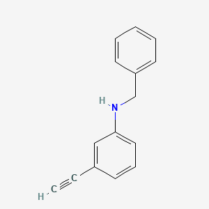 molecular formula C15H13N B1517177 N-苄基-3-乙炔苯胺 CAS No. 864754-01-8