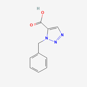molecular formula C10H9N3O2 B1517192 1-苄基-1H-1,2,3-三唑-5-羧酸 CAS No. 103264-49-9