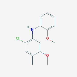 2-Chloro-5-methoxy-N-(2-methoxyphenyl)-4-methylaniline