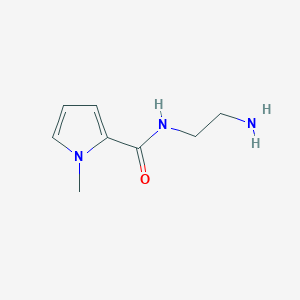 molecular formula C8H13N3O B1517197 N-(2-氨基乙基)-1-甲基-1H-吡咯-2-甲酰胺 CAS No. 1000931-92-9