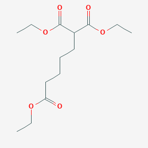 molecular formula C14H24O6 B015172 2-羧乙氧基戊二酸二乙酯 CAS No. 53007-36-6