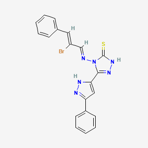 C20H15BrN6S