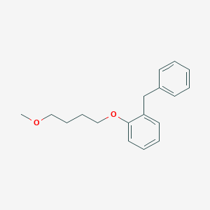 1-Benzyl-2-(4-methoxybutoxy)benzene