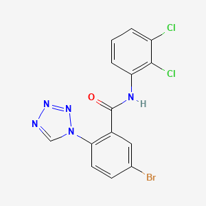 5-bromo-N-(2,3-dichlorophenyl)-2-(1H-tetrazol-1-yl)benzamide